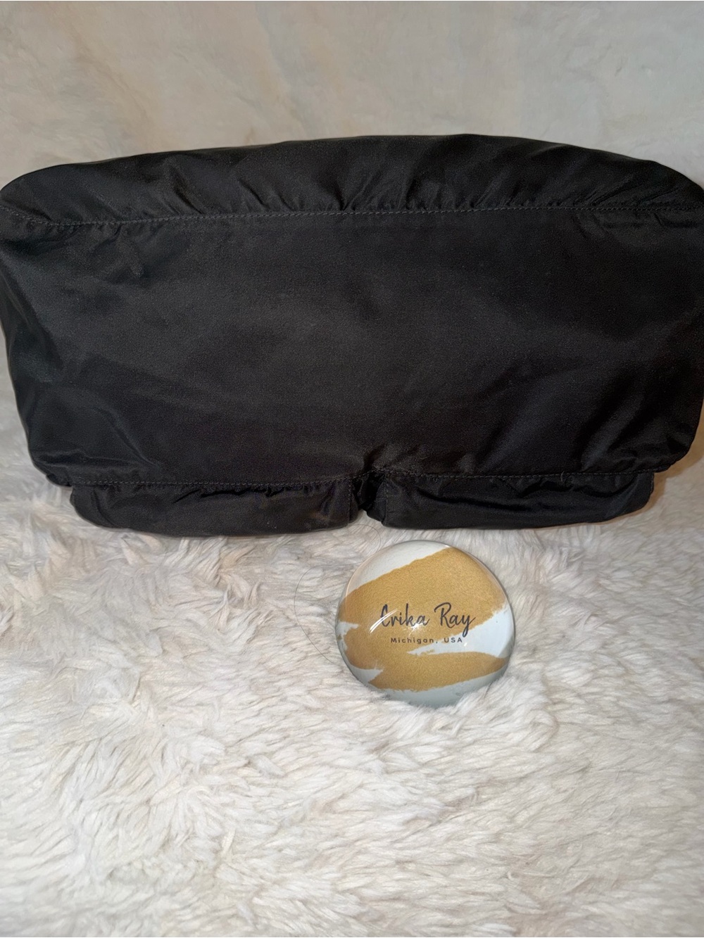 Prada Vintage Black Tessuto Nylon Messenger Bag- GOOD CONDITION - Picture 10 of 16